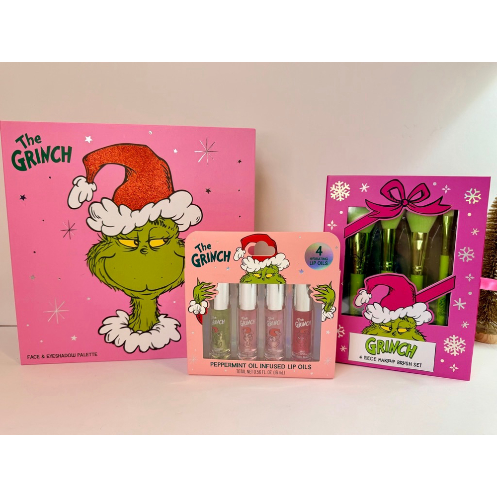 The Grinch Holiday Makeup Bundle